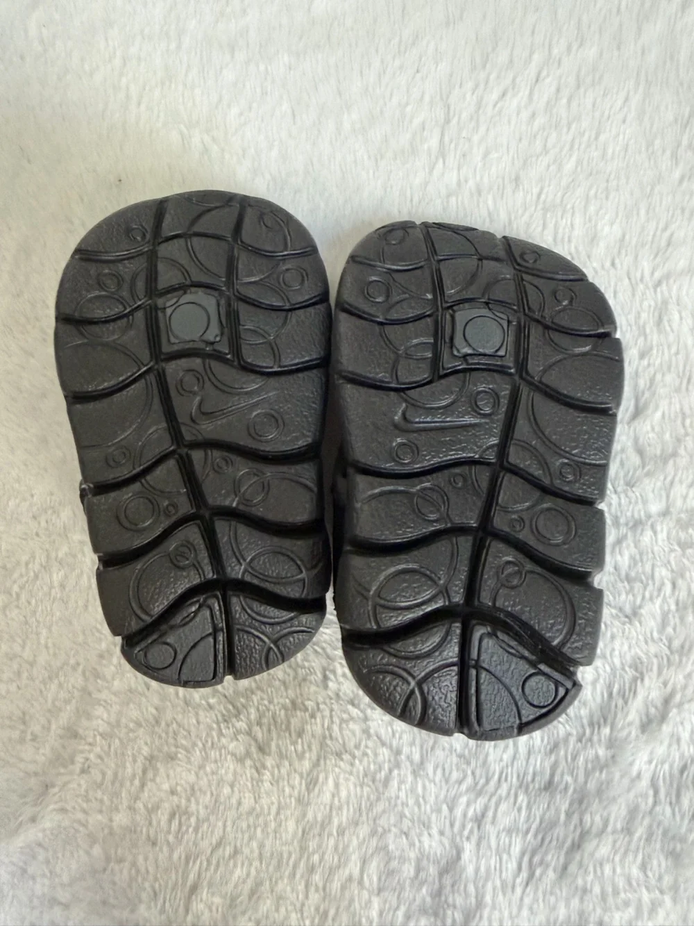 Nike Sunray Protect Toddler Sandals Black Hook Loop Water Shoes Size 5C EU 21